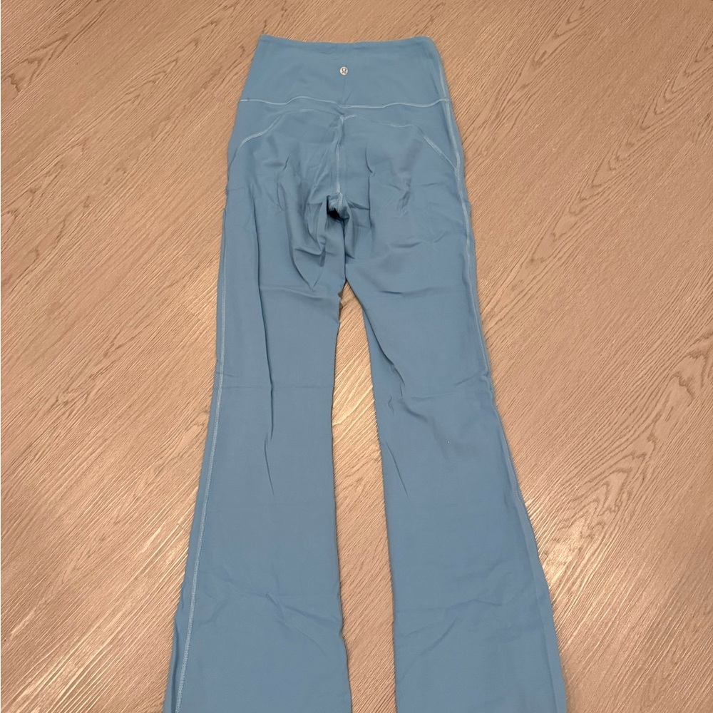 Blue Lululemon Align Flare Yoga Pants